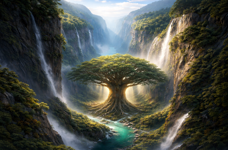 Il canyon più profondo del mondo nasconde un albero gigante Il canyon più profondo del mondo nasconde un albero gigante